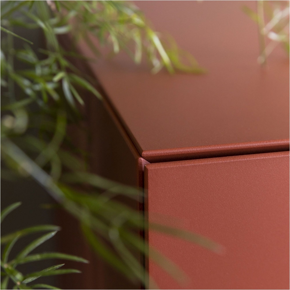 Mogg Credenza Ikebana - Telaio in metallo a destra