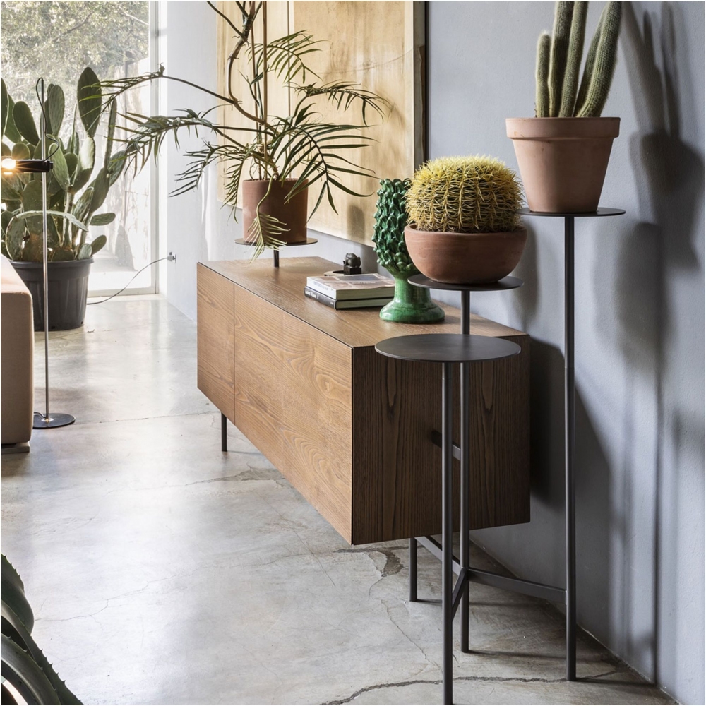 Mogg Ikebana Sideboard - Right metal frame