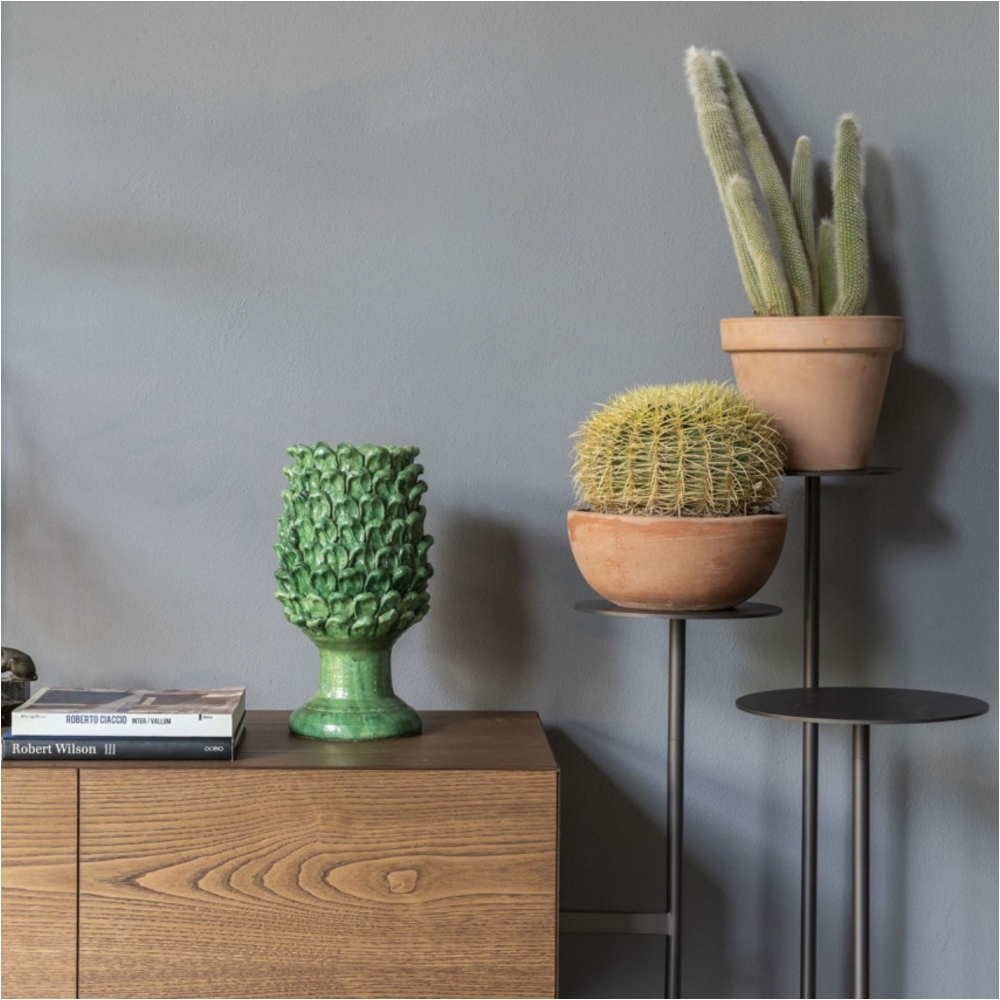 Mogg Credenza Ikebana - Telaio in metallo a destra