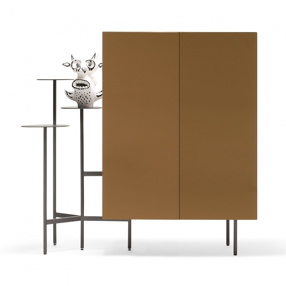 Mogg Madia Ikebana - Telaio in metallo a sinistra