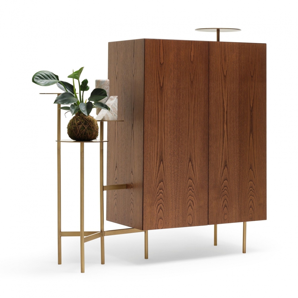 Mogg Madia Ikebana - Telaio in metallo a sinistra