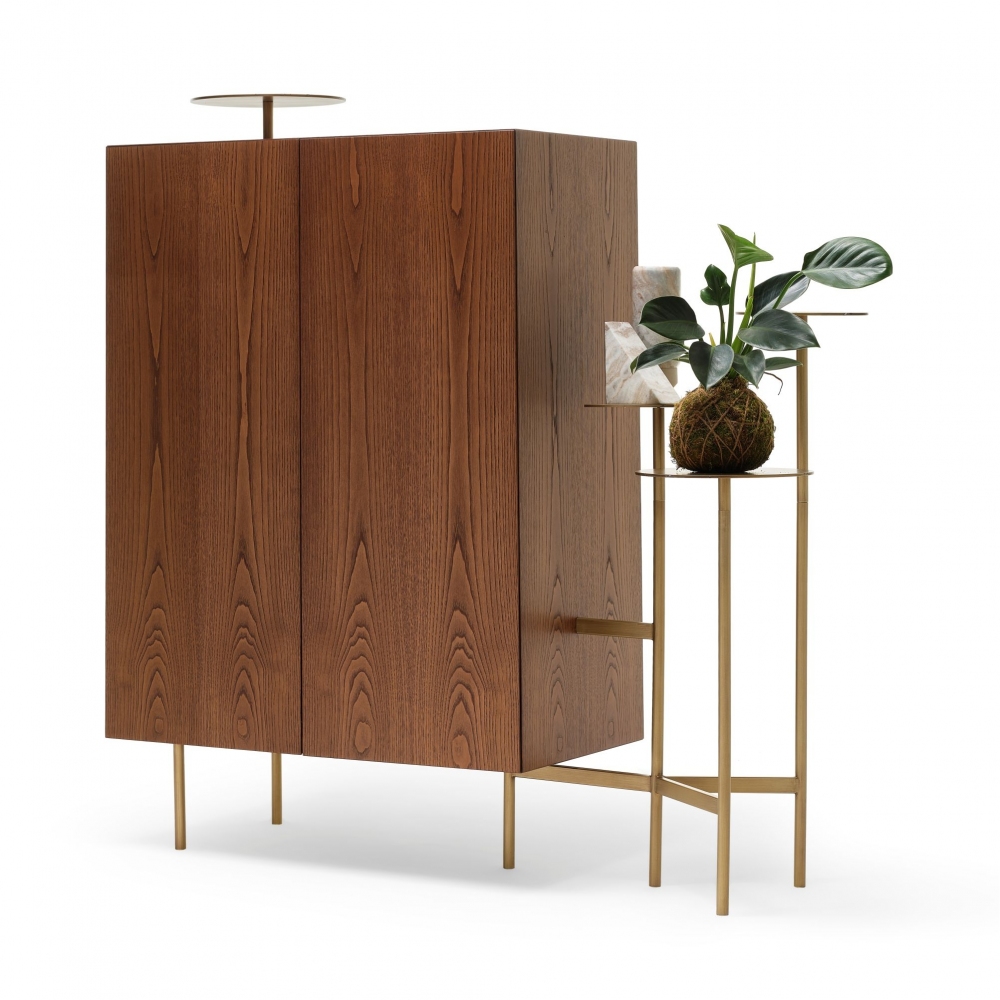 Mogg Ikebana Sideboard - Right metal frame
