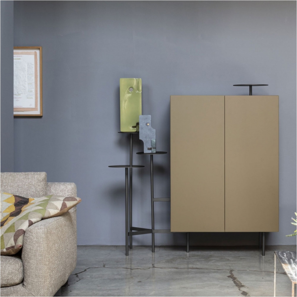 Mogg Ikebana Sideboard - Right metal frame