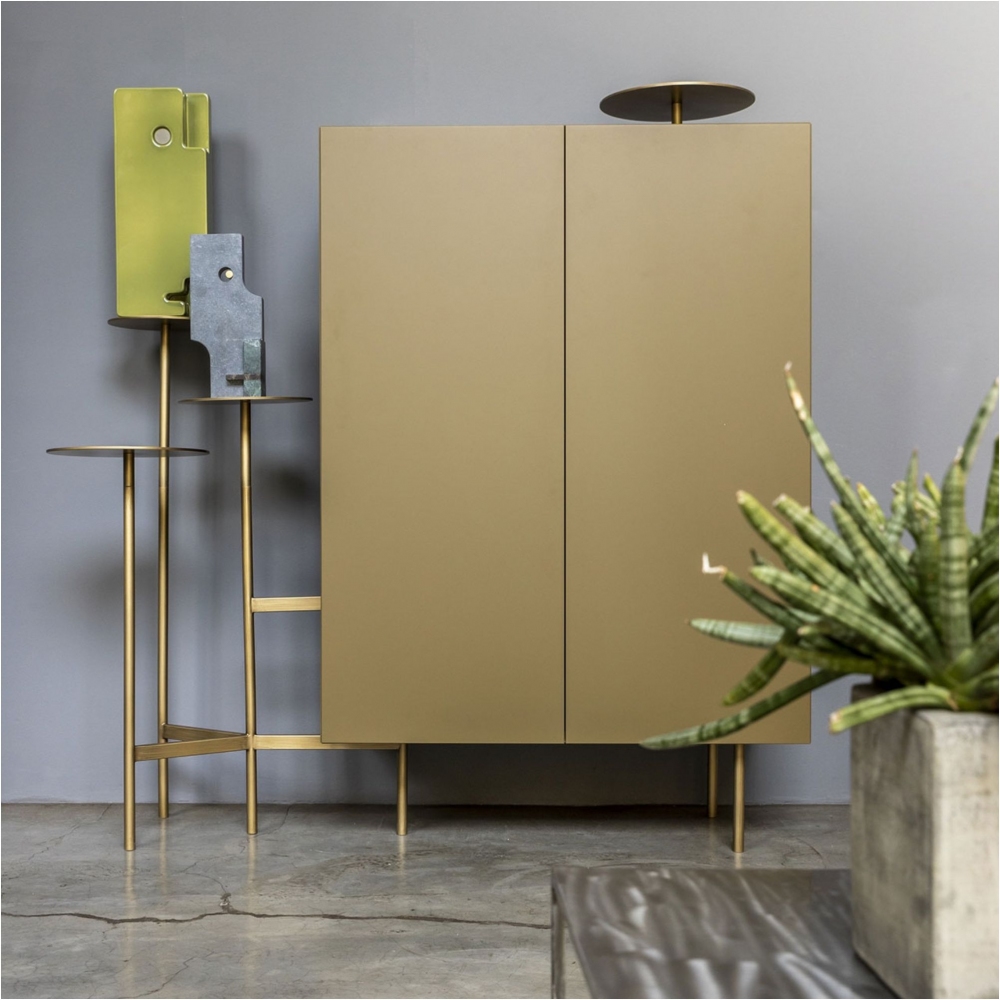 Mogg Ikebana Sideboard - Right metal frame