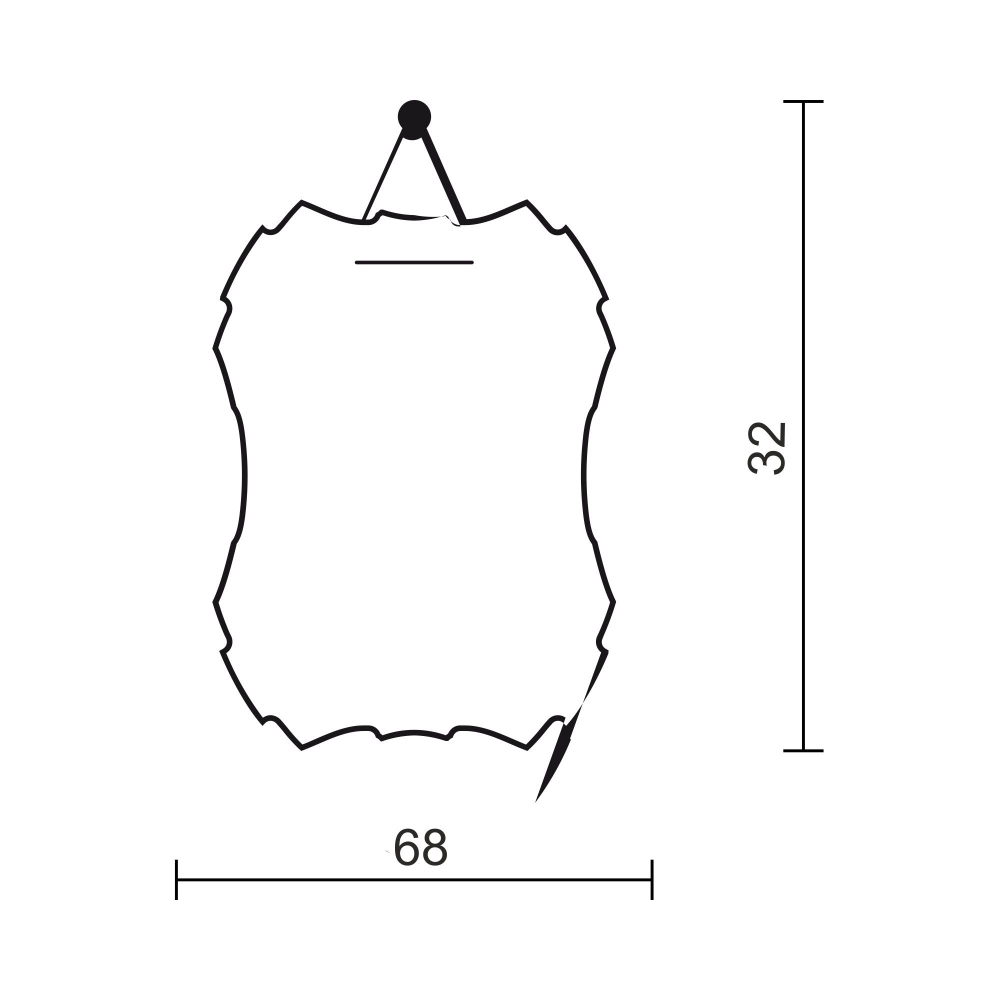 Restart Milano MRR01 Wall Mirror