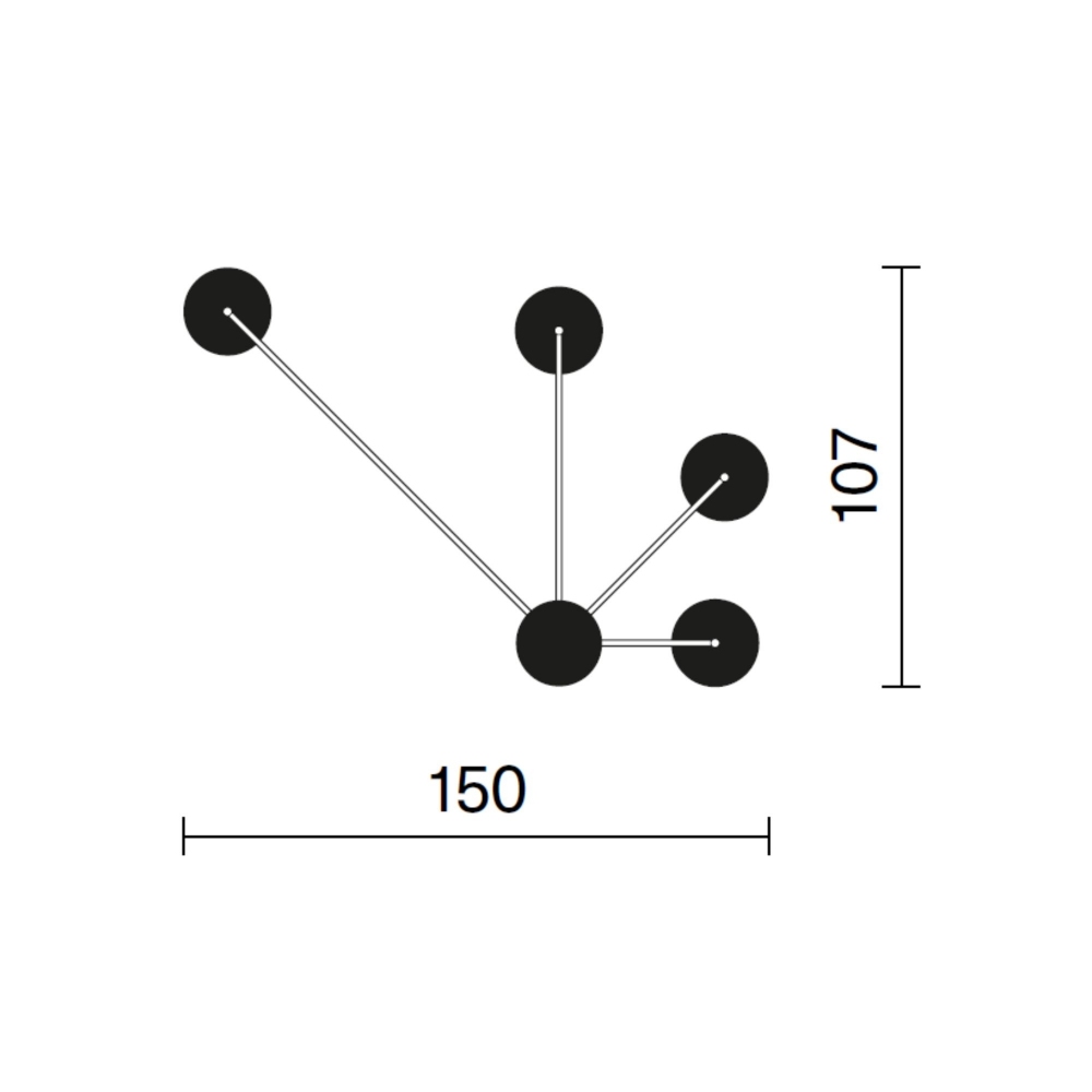Restart Milano Lampada da soffitto PLT05