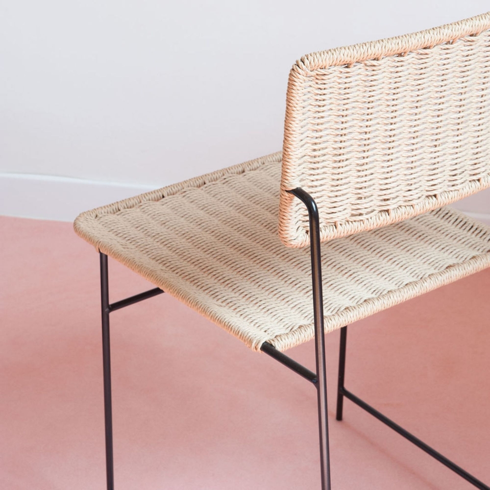 Restart Milano CHR03 Natural Rope Chair