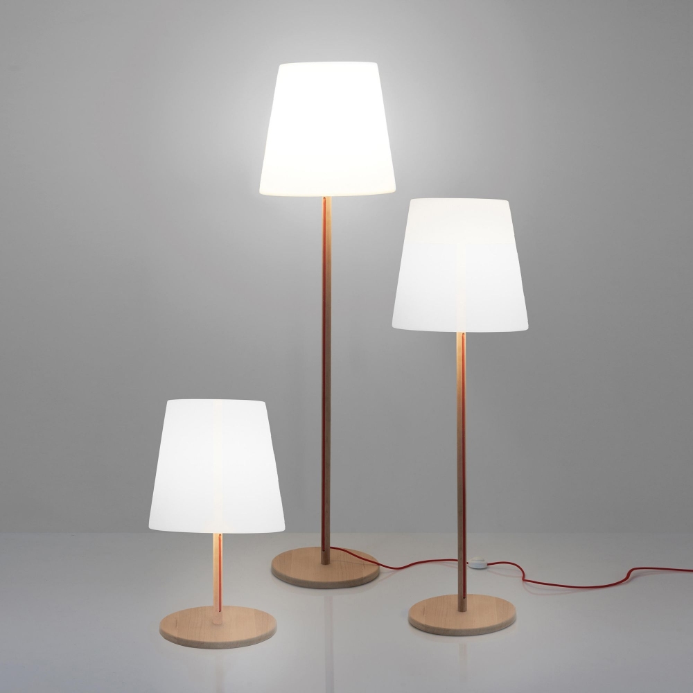 Slide Ali Baba Wood Floor Lamp H 145 cm