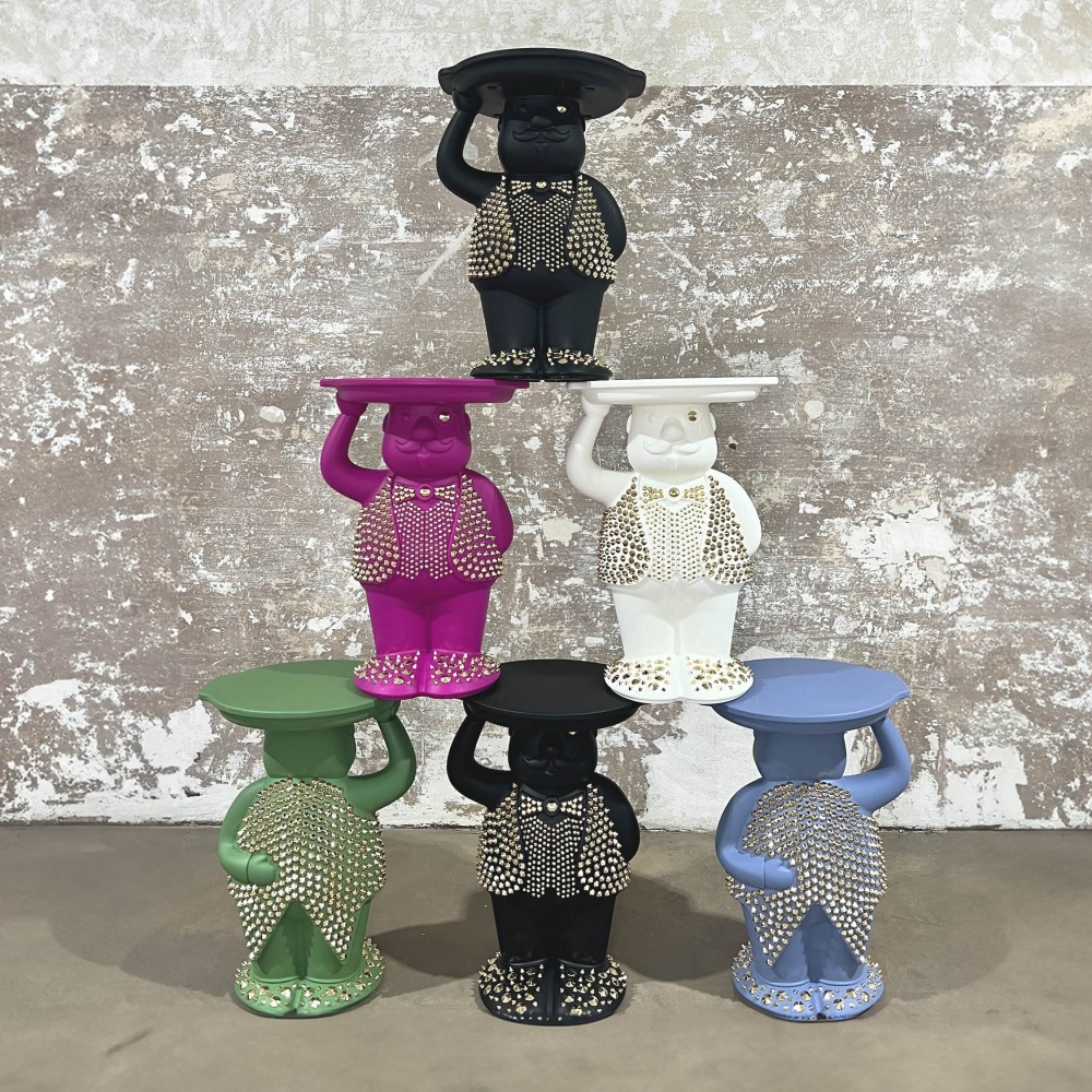 Slide Tavolino Ambrogio Dressed Up! - Edizione Limitata