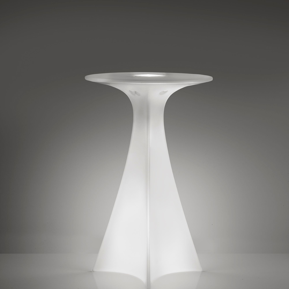 Slide Jet luminous high Table Ø62x100h cm