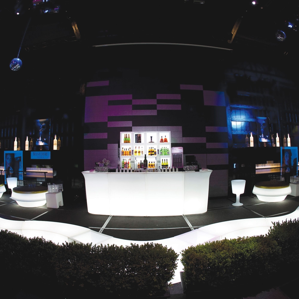 Slide Jumbo luminous Bar Counter