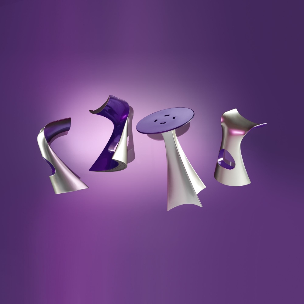 Slide Koncord Next High Stool - 10th anniversary edition