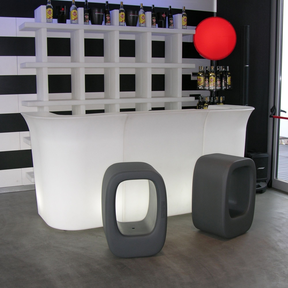 Slide Lazy Bones High Stool