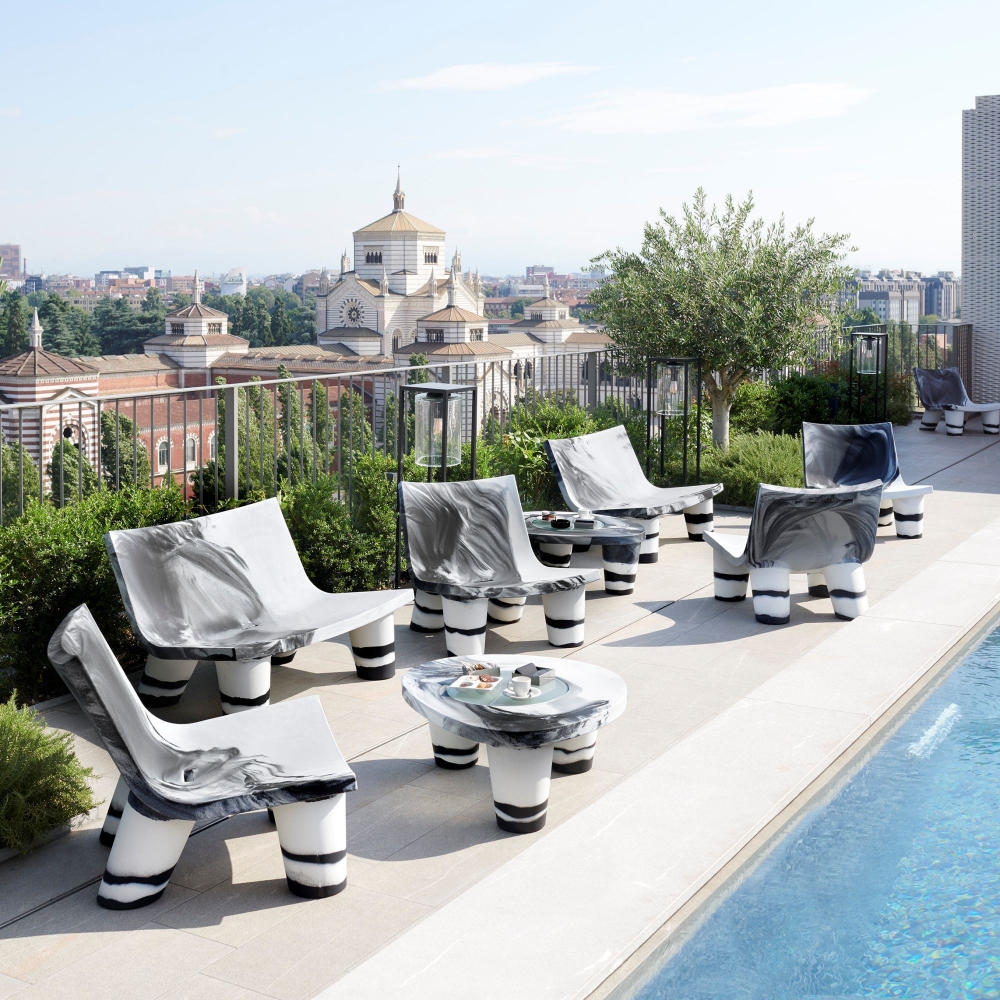 Slide Low Lita Outdoor Armchair - 10th Anniversary Edition