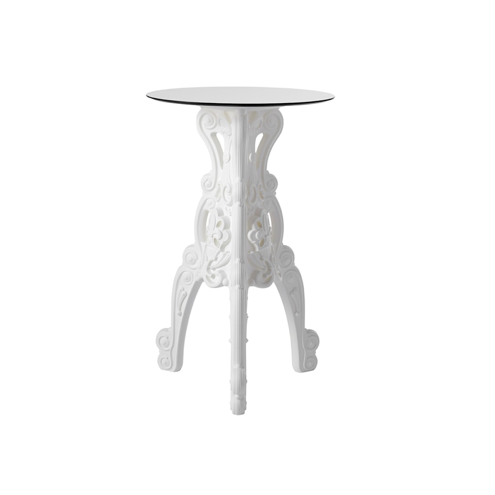 Slide Master of Love outdoor Table - Round Top Ø69 cm