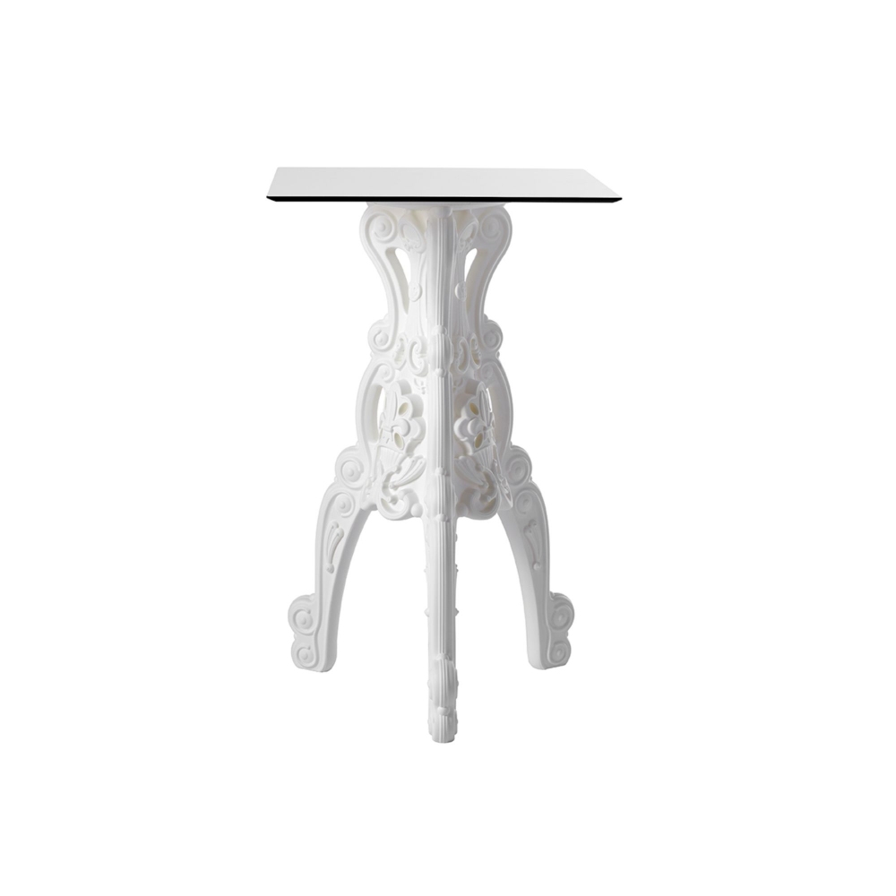 Slide Master of Love outdoor Table - Square Top 69x69 cm