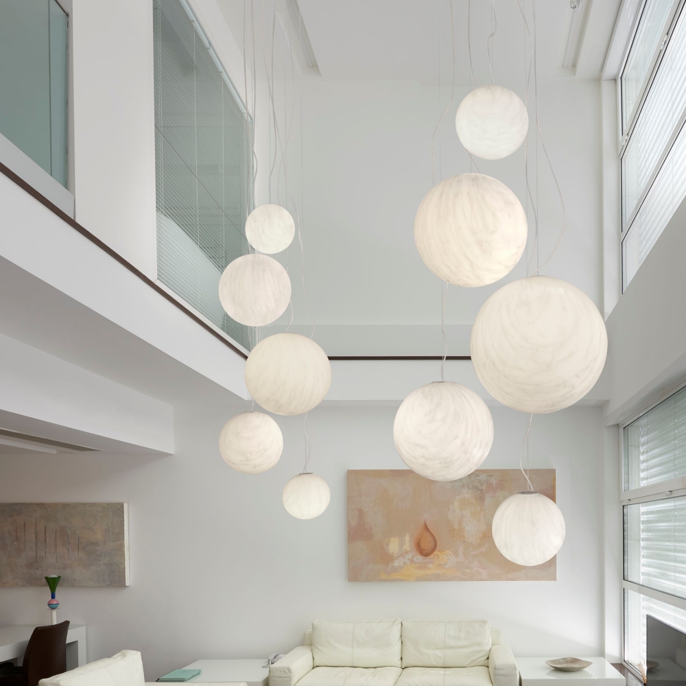 Slide Mineral Pendant Lamp Ø30 cm