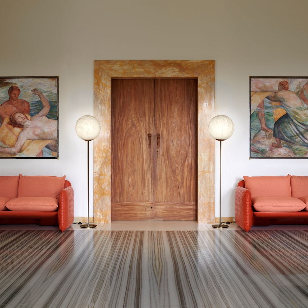 Slide Lampada da terra Mineral Stand H 175 cm