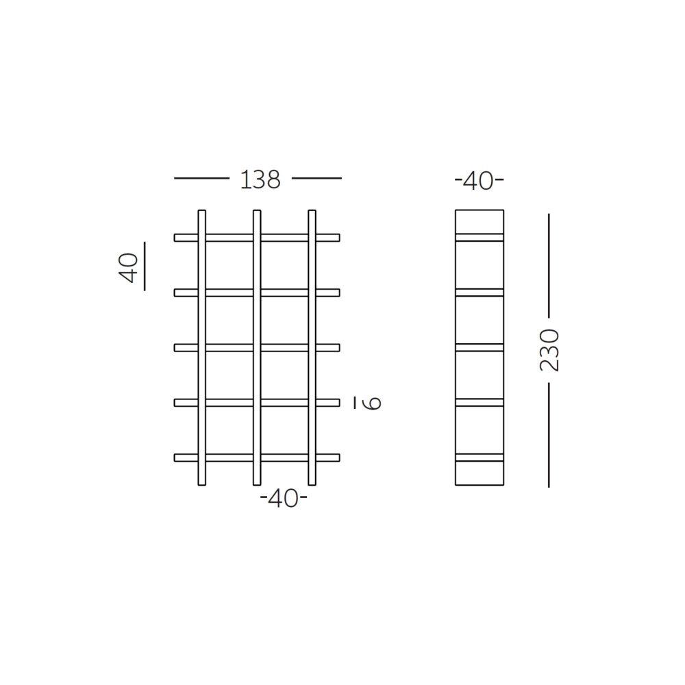 Slide Mybook 3x5 Modular Bookshelf