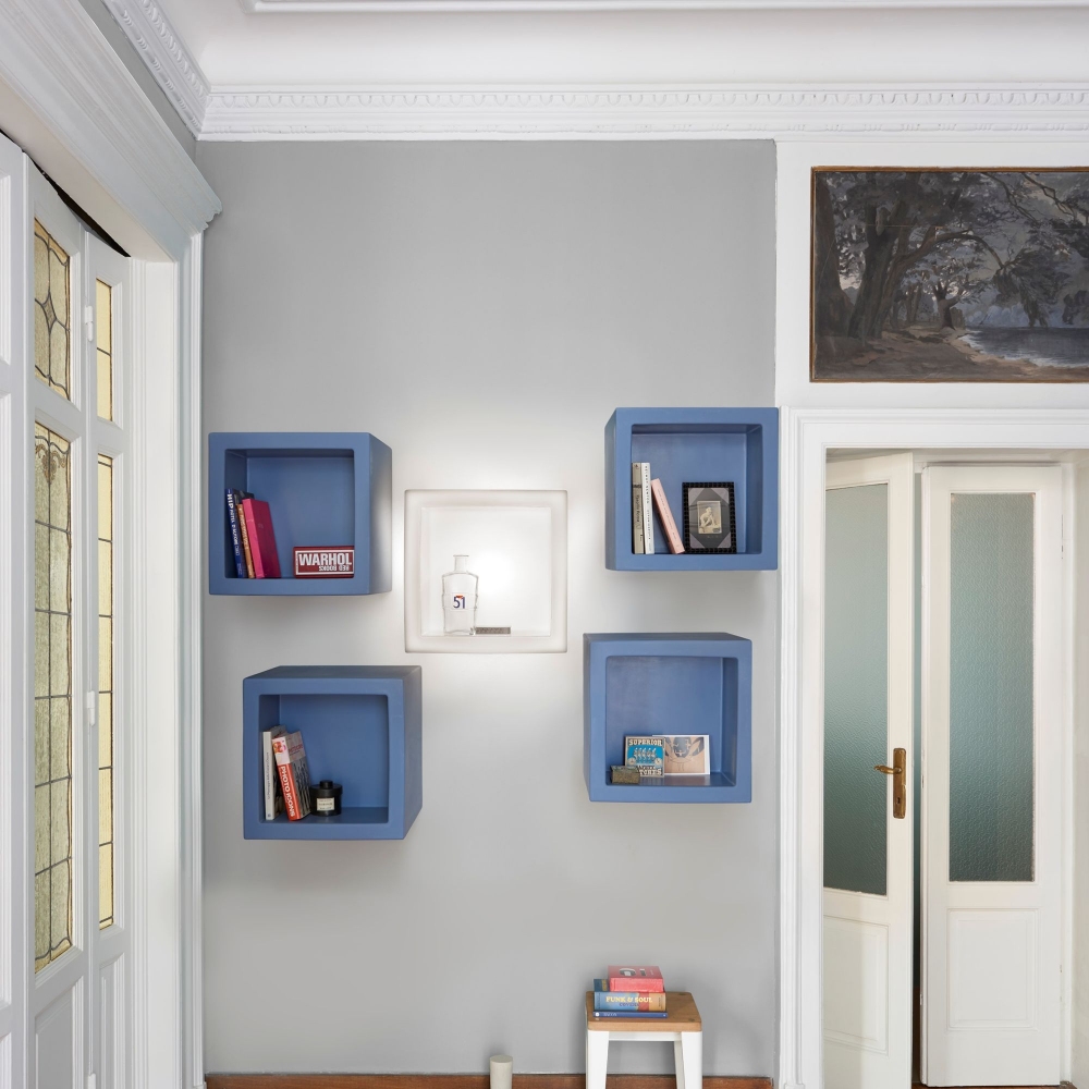 Slide Open Cube lighted modular Display 45