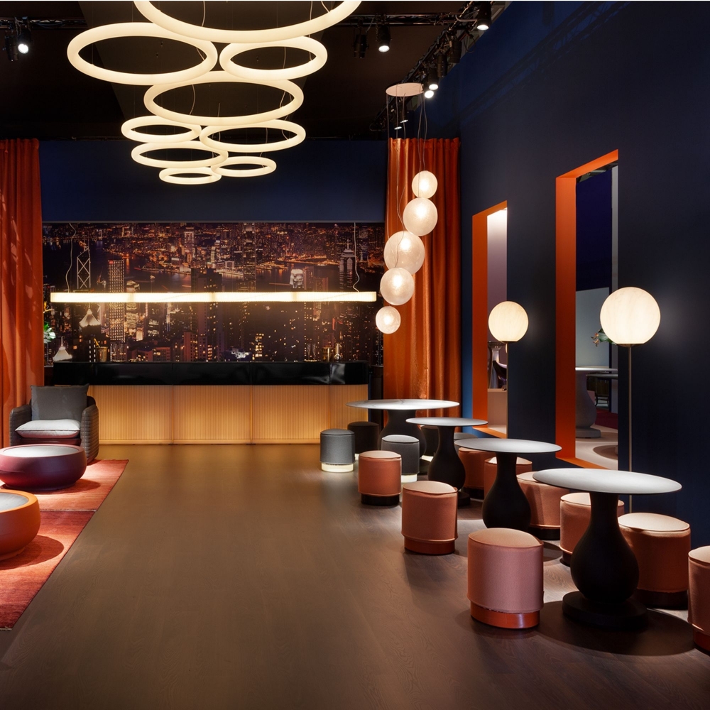 Slide Tavolo outdoor Ottocento Medium Ø80x71h cm - Piano tondo in HPL