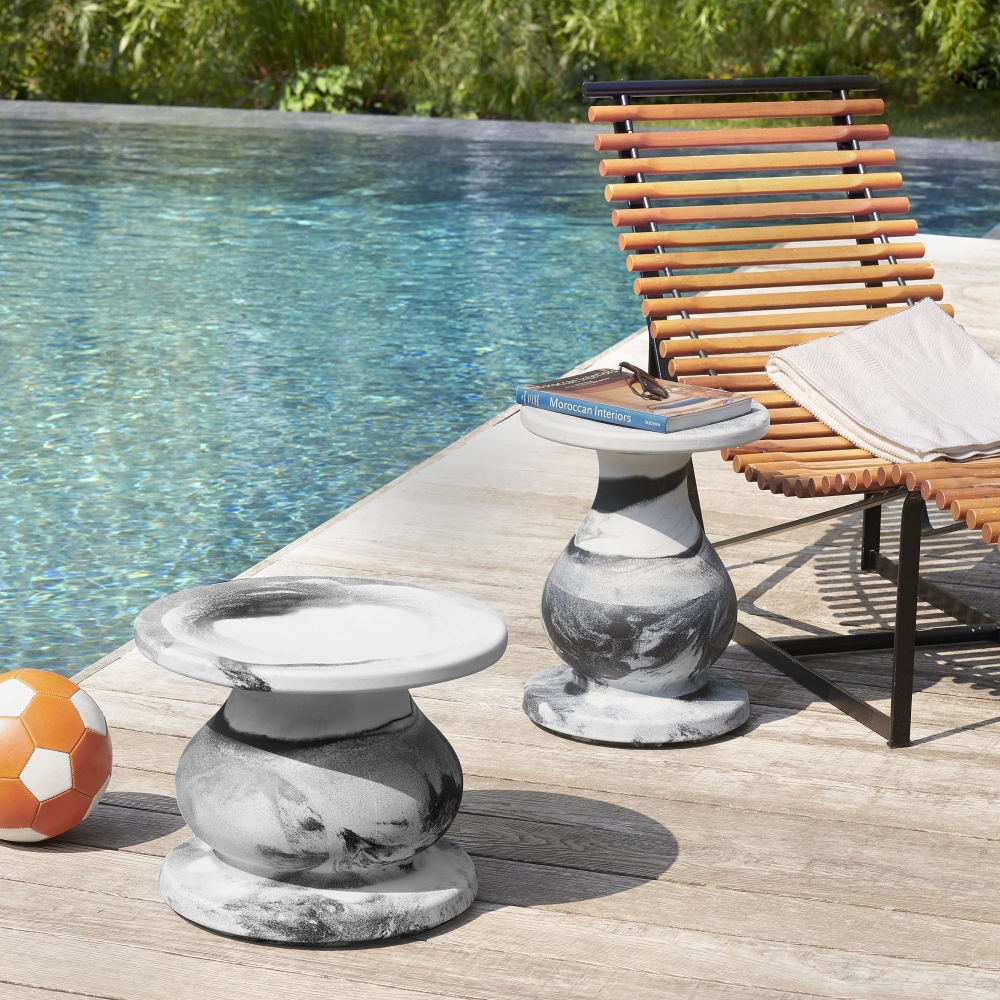 Slide Ottocento Mini Medium Low Outdoor Table Ø35x45h cm