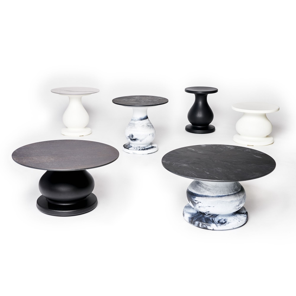 Slide Ottocento Mini Medium Low Outdoor Table Ø35x45h cm