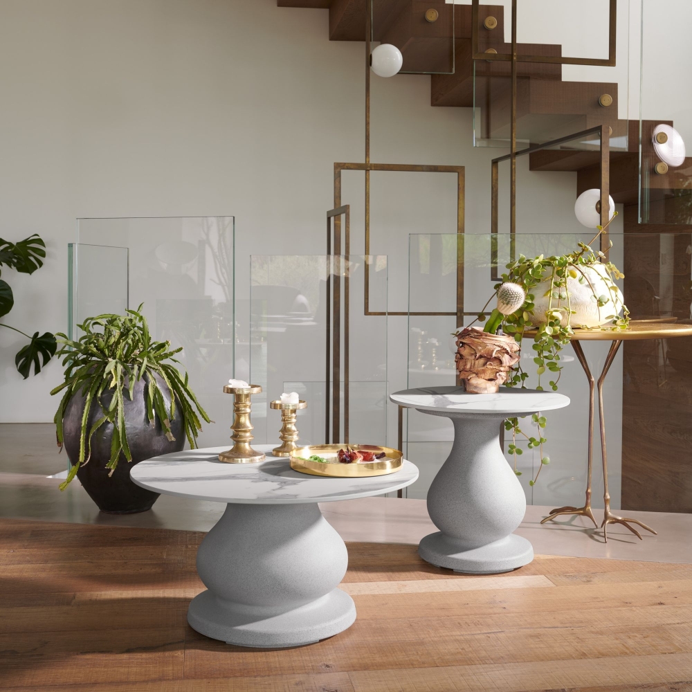 Slide Ottocento Mini Large Low Outdoor Table Ø65x35h cm