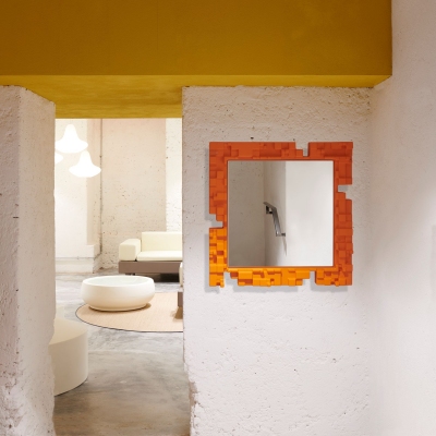 Slide Pixel Mirror 80x80 cm 2