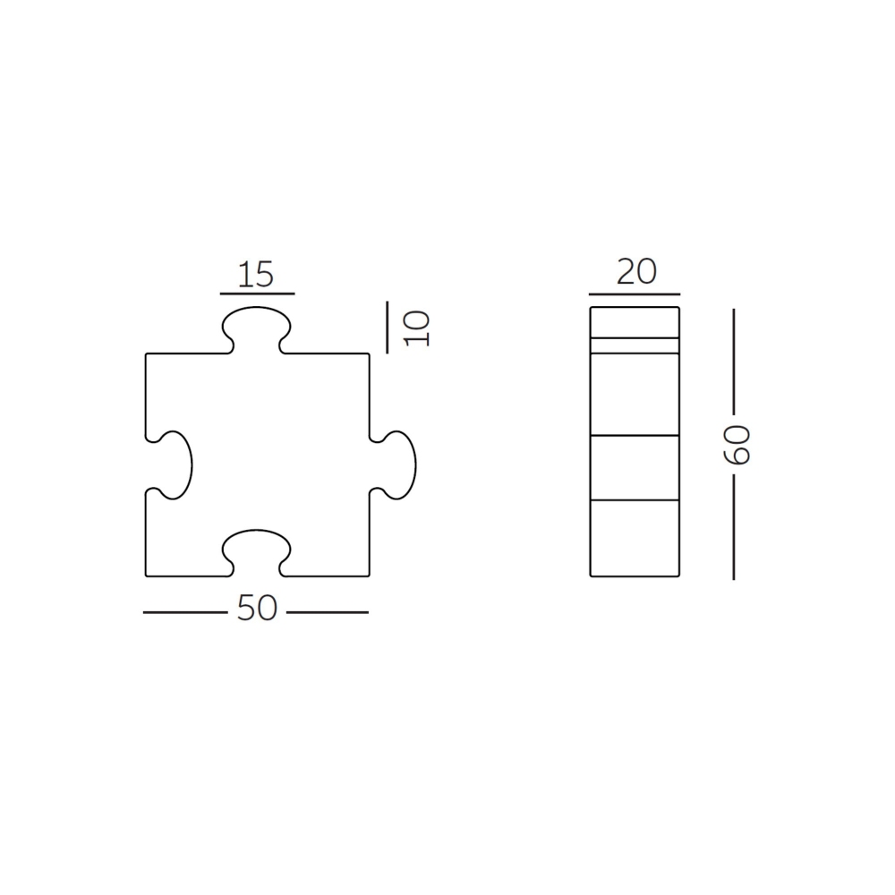 Slide Lampada da terra Puzzle