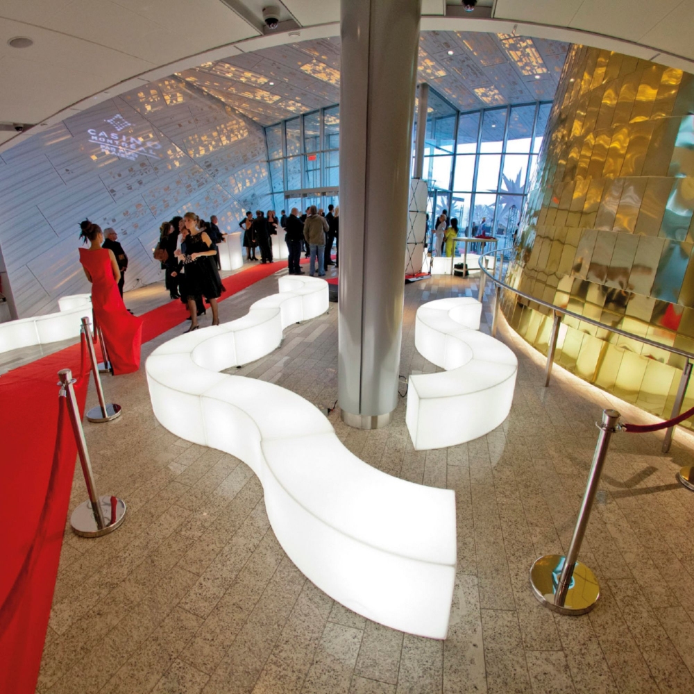 Slide Seduta modulare luminosa Snake