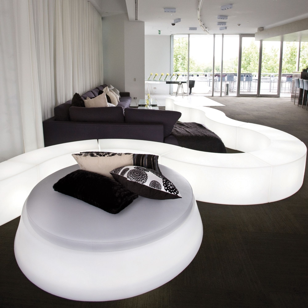 Slide Snake modular luminous Seat