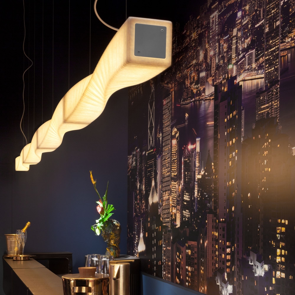 Slide Spin LED Modular Hanging Lamp