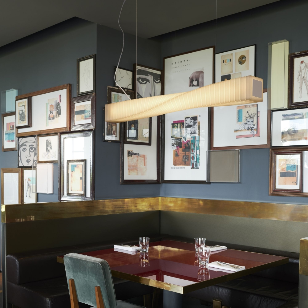 Slide Spin LED Modular Hanging Lamp