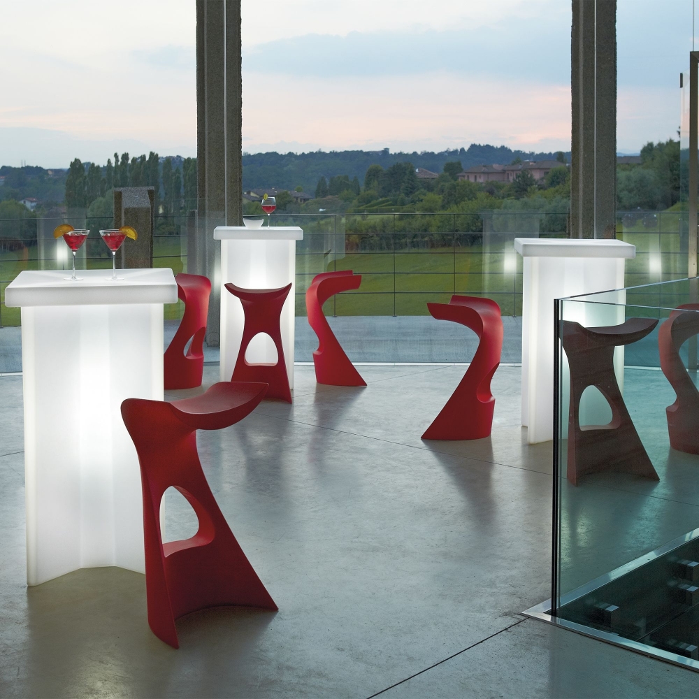 Slide Tavolo luminoso X2 60x60x110h cm