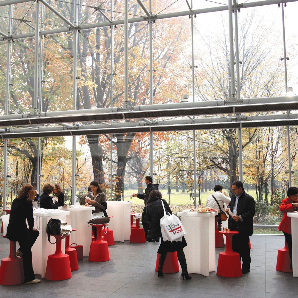 Slide Tavolo luminoso X2 60x60x110h cm