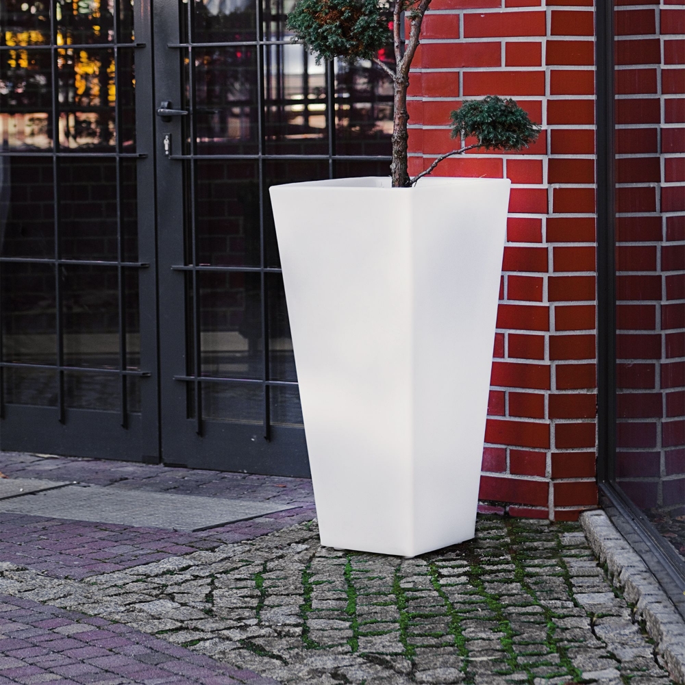 Slide Y-Pot Outdoor Vase 41x41x74h cm
