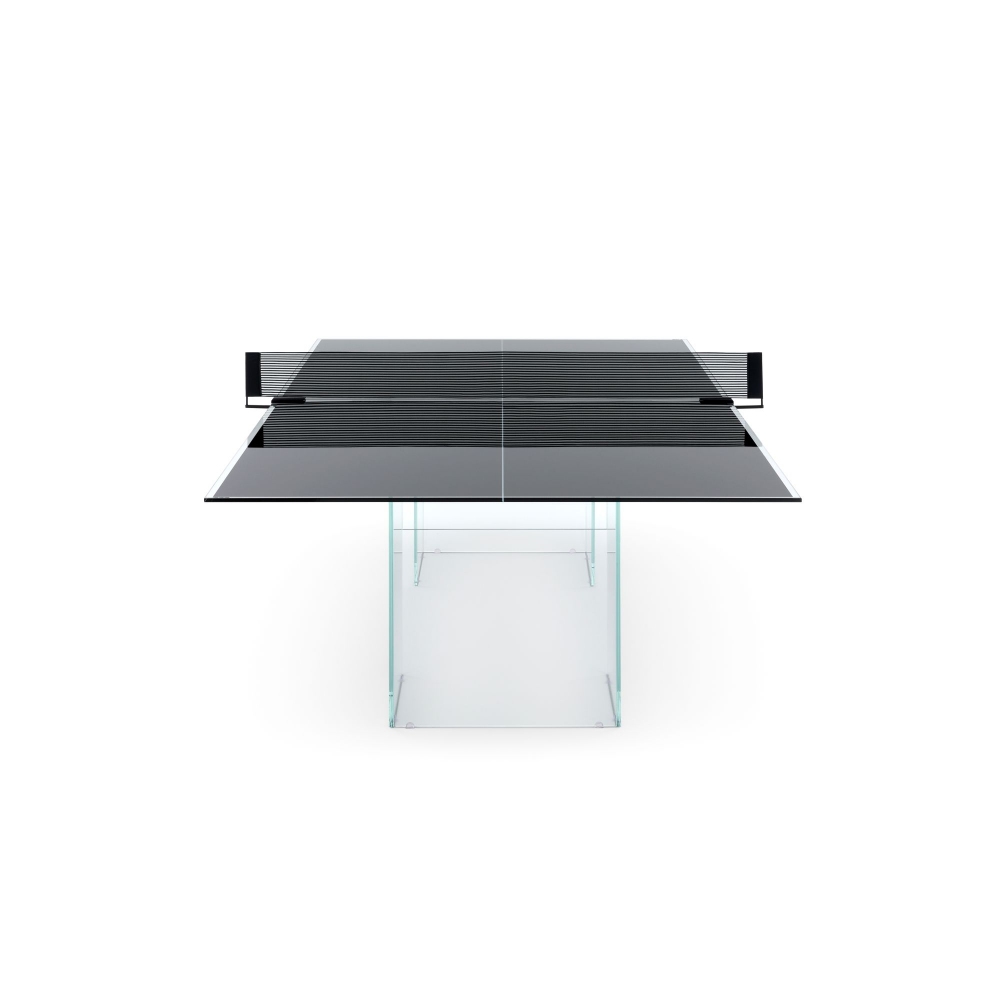 FAS Pendezza Tavolo da ping pong Crystal Black 274x152,5x76h cm
