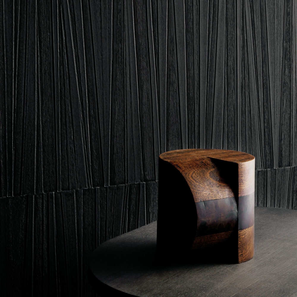 Wall&decò Ashi Wallpaper - roll sized 0.70x10m at 600g/m2 and 0.95mm thick