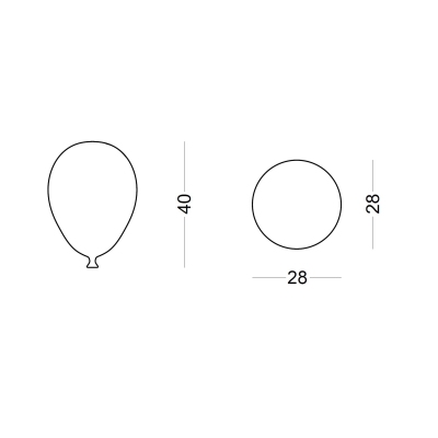 Slide Balloon 40 Pendant Lamp 2