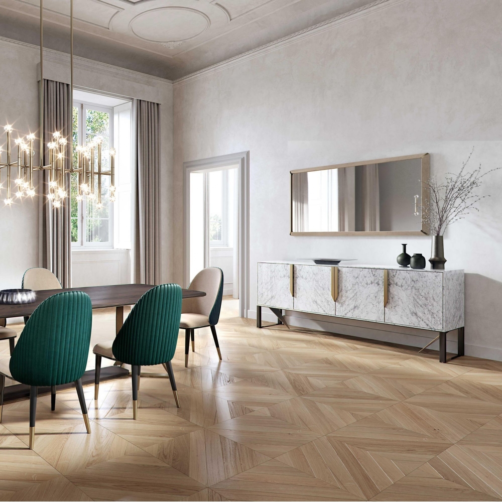 Capital Specchio rettangolare Orion 130x175 cm