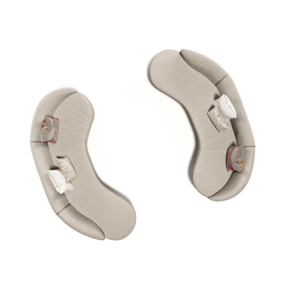 Capital Divano 3 posti Otium - Versione destra