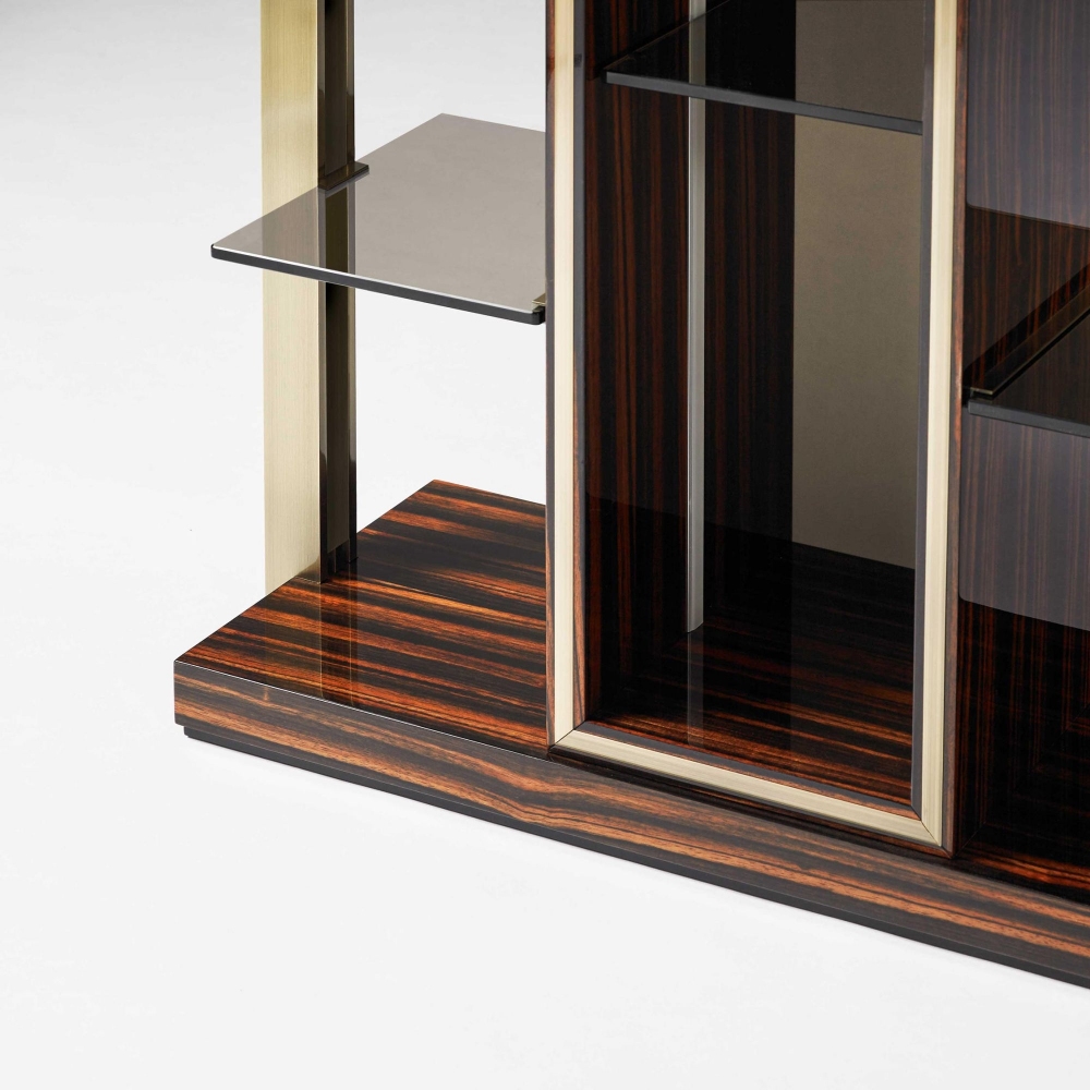 Capital Biblo Bookcase 125x35x202h cm