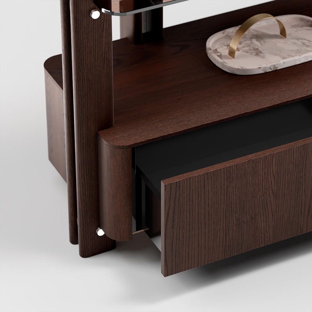 Capital Diesis-A modular Bookcase 190x50x199 cm