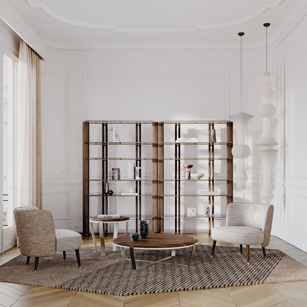 Capital Diesis-A modular Bookcase 190x50x199 cm