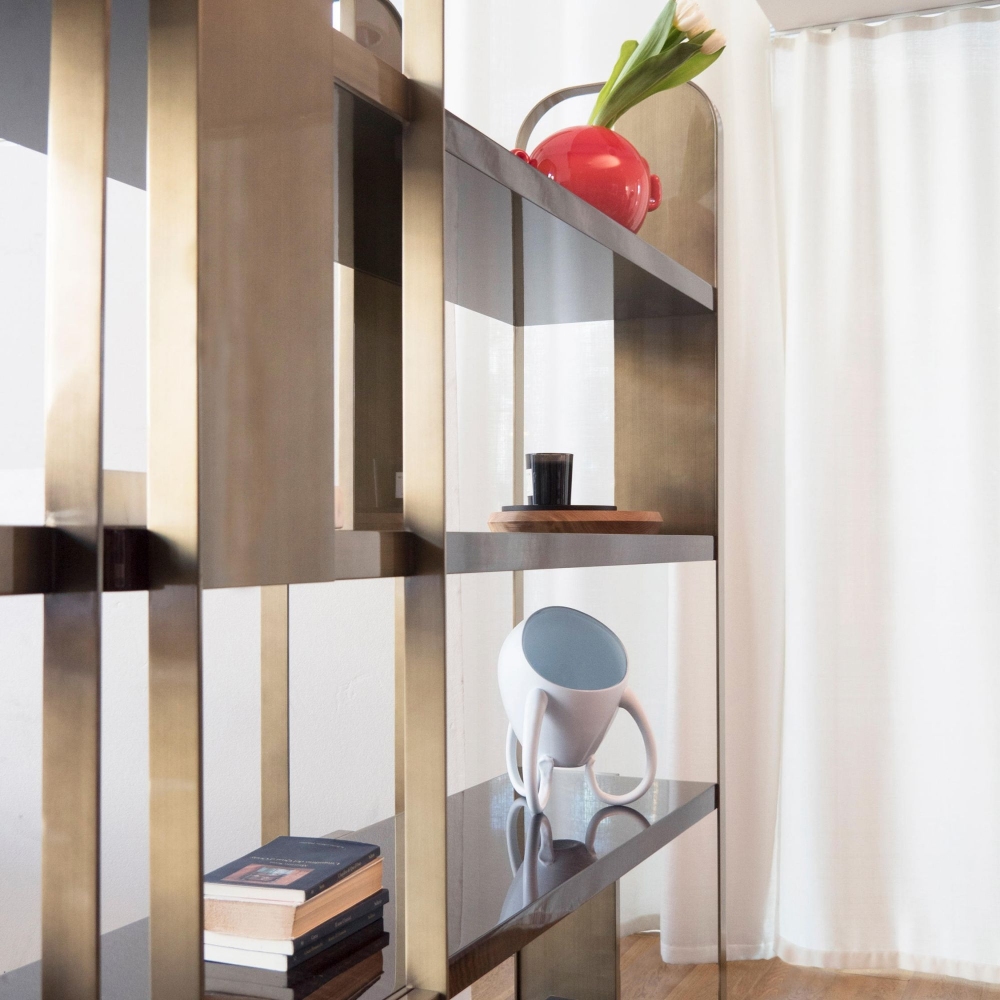 Capital Libreria modulare Giselle 152x43x197h cm