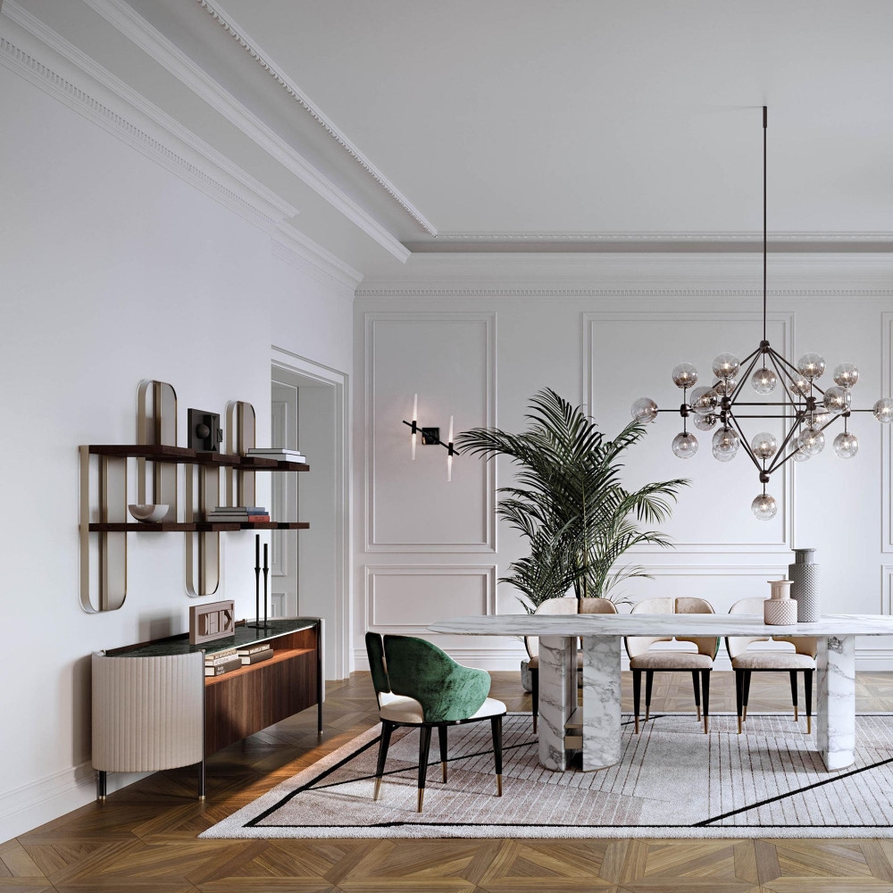 Capital Karin Sideboard 278x54x88h cm