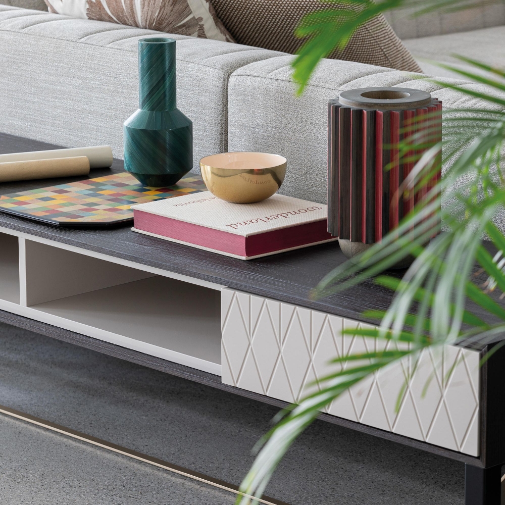 Capital Prisma TV Stand with pantographed doors