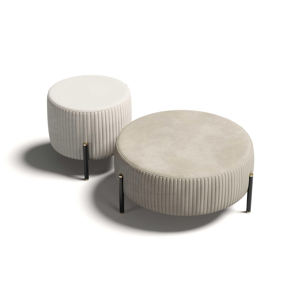 Capital Pouf Toulouse diam. 90 cm