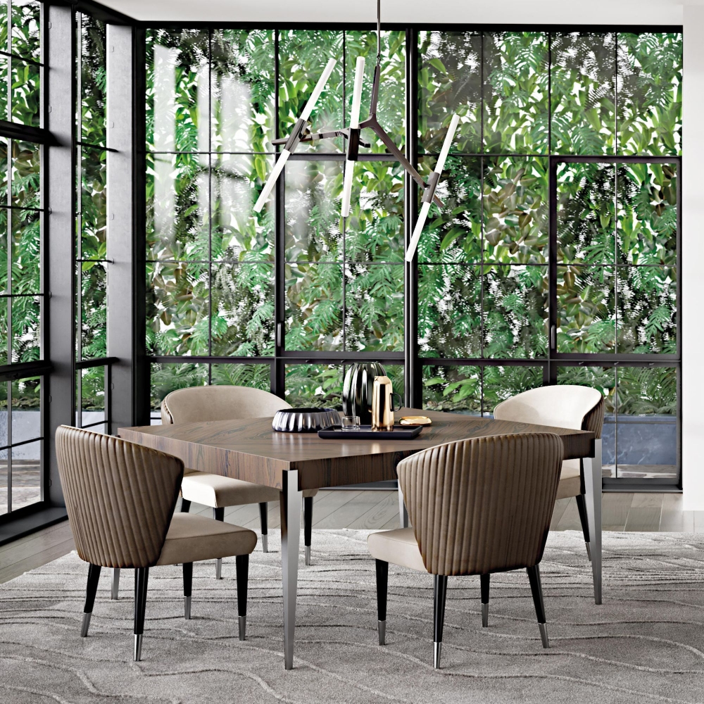 Capital Carisma Square Table 150x150x77h cm